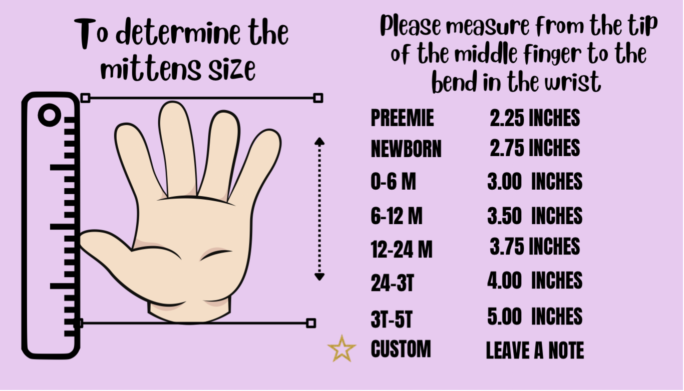 Earth Rainbow Scratch Mittens/Organic Cotton Baby Gloves