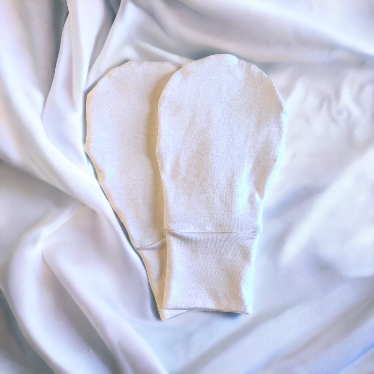 Organic Cotton Special Needs Mittens:Eczema Relief, Skin Picking Protection Gloves