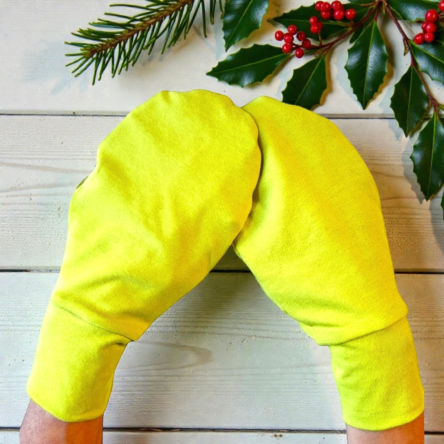 Organic Cotton Eczema Mittens, Sensitive Skin Gloves