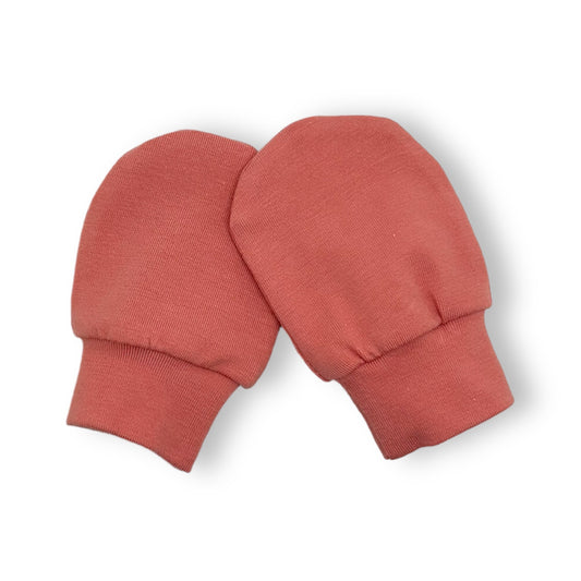 Scratch Mittens/Eczema Mittens for Girls in Dusty Rose