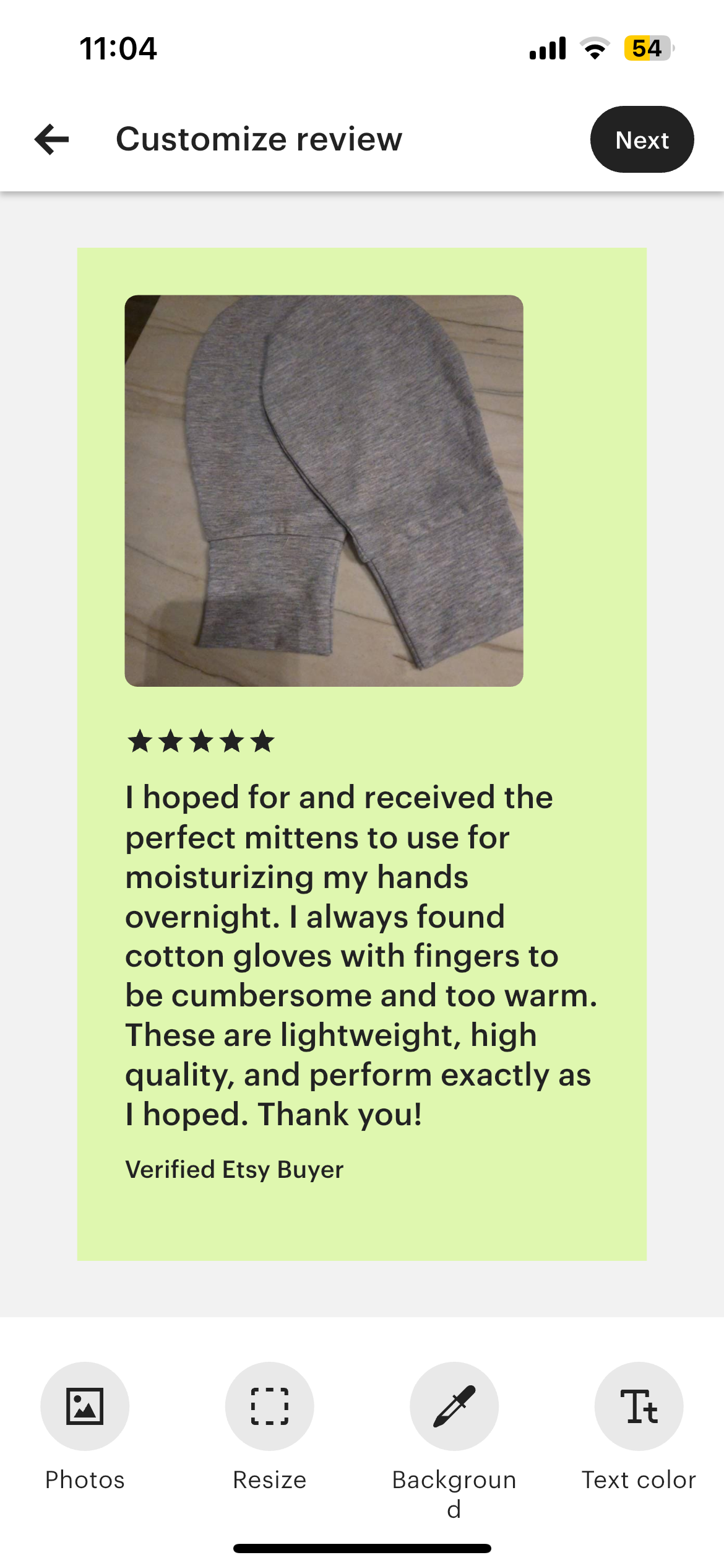 Unisex Special Needs Organic Cotton Eczema Mittens/Mitten for Elderly/ XL Size Black/ Grey Cuffs