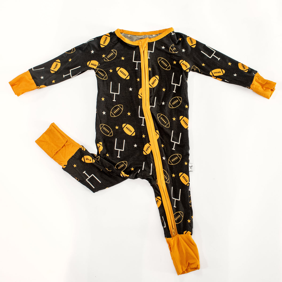 Baby Bamboo Zippered Romper