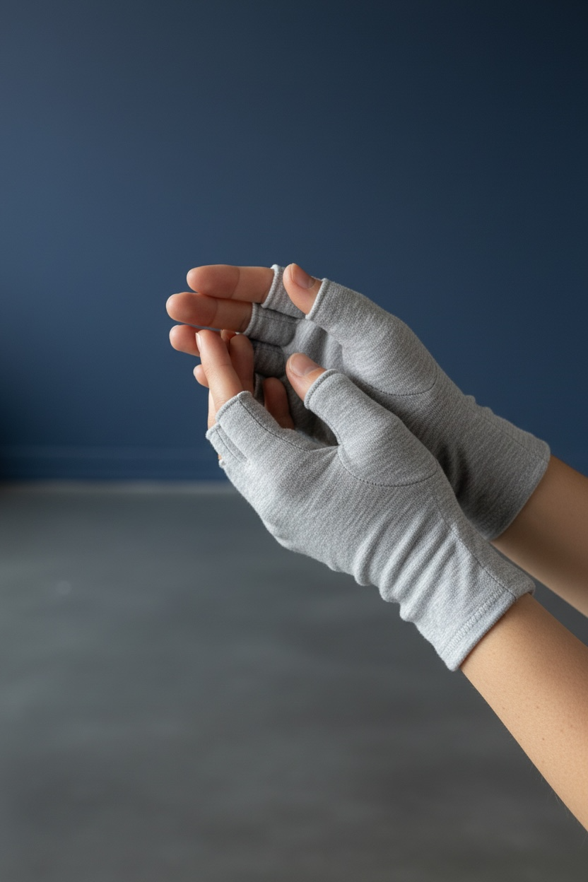 Therapeutic Care,Natural Bamboo Light Pressure Gloves